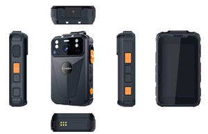 Caméra portable 4G 2K mini pour le corps avec audio bidirectionnel, vision nocturne, sirène intégrée, capteur CMOS, batterie remplaçable - Product Image 6