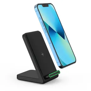 Original Factory 2023 New 15w Wireless Fast Cell Phone Charger Stand Single Charger For Mobile Phone