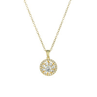 Ensemble de collier en acier inoxydable plaqué or 18 carats avec zircon, boucles d'oreilles de luxe, bagues pour femmes, vente en gros