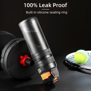 Personalisierbare Outdoor Tritan-Sport-Trinkflasche für Camping, Sport, Fitnessstudio, Kunststoff-Wasserflasche mit Strohhalm - Product Image 4