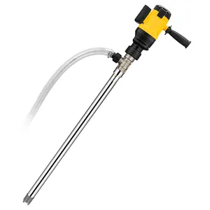 220V Portable high-viscosity electric drum pump food grade electric mini barrel oil stick transfer pump