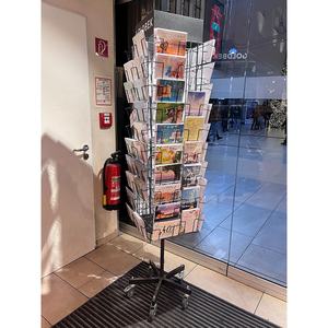 Magasin de détail calendrier Brochure livre carte postale présentoir métal carte de voeux présentoir - Product Image 3