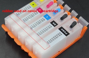<span class=keywords><strong>Cartouche</strong></span> d'encre, joint en caoutchouc blanc, bouchon en silicone, à utiliser pour les cartouches d'encre Canon pour <span class=keywords><strong>Epson</strong></span>, bouchons en caoutchouc transparent - Product Image 3
