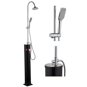 BONNY Kit de <span class=keywords><strong>douche</strong></span> portable noire durable de haute qualité pour la maison <span class=keywords><strong>Douche</strong></span> solaire pour <span class=keywords><strong>piscine</strong></span> de jardin extérieur - Product Image 2