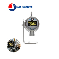 Sijie STRONG-GR-3514 Yüksek Hassasiyetli Kızılötesi Termometre, Alüminyum Ekstrüzyon Hattı 350-1400C IP65 OLED Ekran 3 Yıl Garantili
