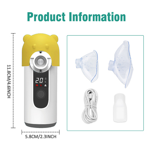 New Modle nhà y tế sử dụng xách tay điện cầm tay Pocket <span class=keywords><strong>inhaler</strong></span> cho ho với tinh khiết ABS chất liệu - Product Image 2