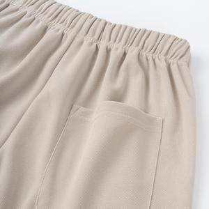 Pantalones Cortos de Malla de Algodón para Hombre, Cintura Media, Transpirables, con Cordón Ajustable, Estilo Deportivo Casual de Verano 2025 - Product Image 2