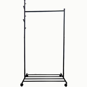 <span class=keywords><strong>Porte</strong></span>-vêtements intérieur à un seul poteau, support à vêtements, support de séchage pour vêtements, <span class=keywords><strong>porte</strong></span>-vêtements pour chambre à coucher - Product Image 5