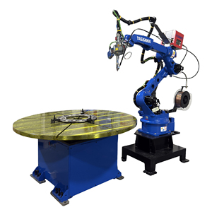 Soldadores láser Máquina de soldadura láser robótica Yaskawa con posicionador de gran tamaño y alimentador de alambre Doble - Product Image 1