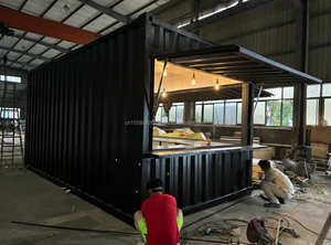 Contenedor Expandible de Acero Ligero y Transpirable PINGUI de 20 pies, Moderno, para Cafetería Móvil, Comedor, Oficina, Cocina Modular - Product Image 6