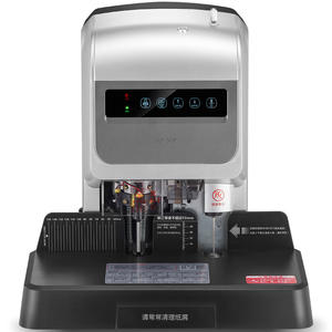 Máquina de encuadernación combinada semiautomática Grapadora de punzonado rápido con opciones manuales y eléctricas - Product Image 3