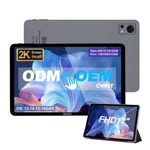 PC de table OEM/Odm 14 Pro personnalisé 16 Go 12 Go + 128 Go Tablette Android 12 pouces double SIM Appel éducatif PC de table Android - Product Image 1