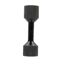 Goupille d'alignement de bride de trou de la construction légère en aluminium 2 de deux trous avec la finition anodisée de noir d'oxyde