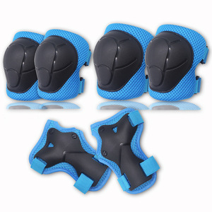 Ensemble d'équipement de protection pour casque de patinage, genouillères, coudières, protège-mains, pour enfants, adultes, cyclisme, escalade, 6 pièces - Product Image 5