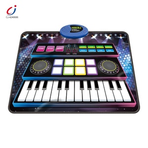 Chengji - Juguete Musical Educativo Temprano para Bebés, Simulación <span class=keywords><strong>de</strong></span> Aprendizaje, Multifuncional, <span class=keywords><strong>Piano</strong></span> Eléctrico, Alfombra <span class=keywords><strong>de</strong></span> Teclado, Juguete Suave <span class=keywords><strong>de</strong></span> Plástico - Product Image 1