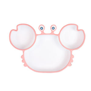 Vajilla de silicona para bebés, platos con ventosa para niños, cuencos de aprendizaje para alimentos complementarios y bebidas - Product Image 2