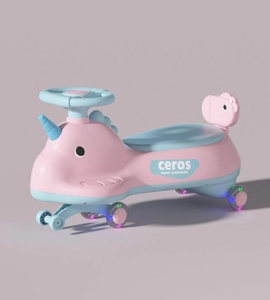 Vendita all'Ingrosso Nuovo Giocattolo per Bambini Auto in Plastica con Funzione di Spinta e Scorrimento, Passeggino con Musica e Funzione Dondolo - Product Image 2