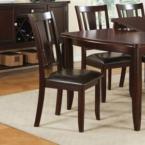 DB Charlton Espresso Set of 2 Slat Back Dining Side <b>Chairs</b> Solid Wooden <b>Pine</b> for Living Rooms and Kitchen Home Furniture - Product Image 4