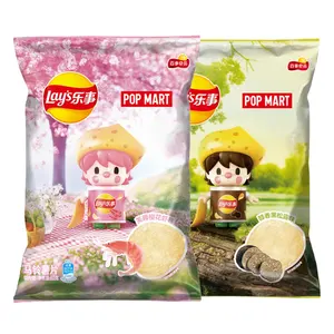 Potato Snacks Chips Chinese Style Sakura Shrimp Flavor Lays Potato Chips 60g