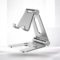 Support de tablette en aluminium avec logo personnalisé, support de téléphone sur mesure en gros, service de personnalisation CNC
