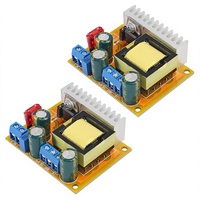 Konverter Peningkat Tegangan Tinggi DC-DC 8V-32V Ke ±45V-390V ZVS Modul Penguat Step-up Modul Catu Daya Pengisian Kapasitor