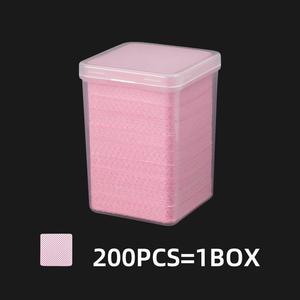 ผ้าเช็ดทำความสะอาดกาวต่อขนตา Cotton Square สำหรับร้านเสริมสวย - Product Image 6