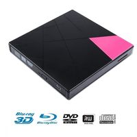 USB 3.0 4K uhd lecteur de disque Bluray externe portable BD-RW CD DVD lecteur BD lecteur Bluray pour ordinateur portable