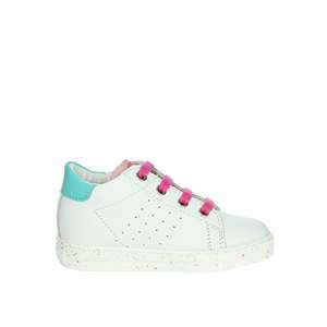 Zapatillas Falcotto para niña, color blanco, fucsia, con estampado de estrellas, informales - Product Image 4
