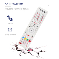 Mando a distancia de TV inteligente universal blanco de gran venta, X PLUS, blanco, para todas las marcas