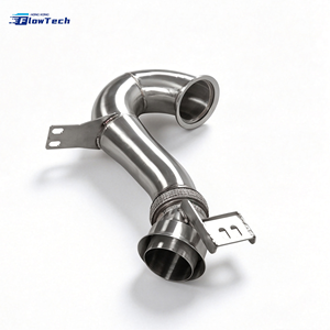 Downpipe FlowTech en acier inoxydable T304 de haute qualité pour Mercedes AMG GT43 GT50 GT53 CLS53 M256 3.0T, montage direct - Product Image 3