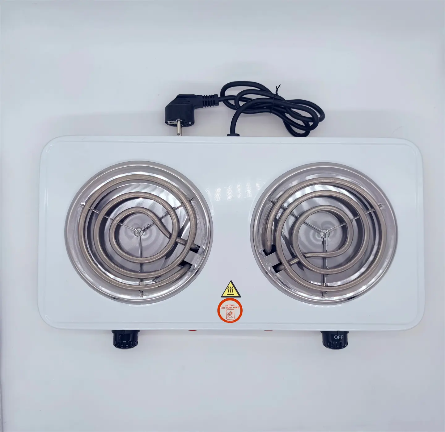 Portable Electric Stove 2000W Hot Plate Cooker 2 Burner Hot Plate