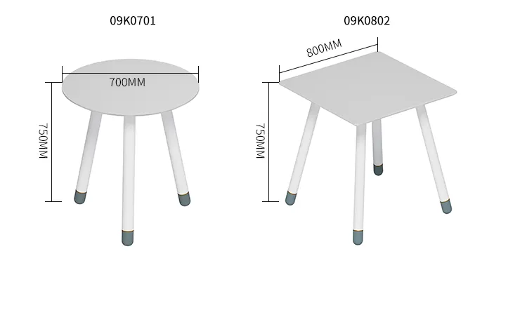 Tavolo Rotondo Circular co dairesel Mdf Modern düşük beyaz yuvarlak ahşap kahve sehpası