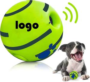 Sıcak satış interaktif top köpek oyuncaklar Pet interaktif top oyuncaklar haddeleme veya sallayarak komik kıkırdama sesler yapmak - Product Image 1