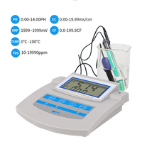 pH-mètre de laboratoire de paillasse PHS-26C 6-en-1 (pH, EC, TDS, CF, ORP, TEMP) avec calibrage automatique à deux points et trois sondes
