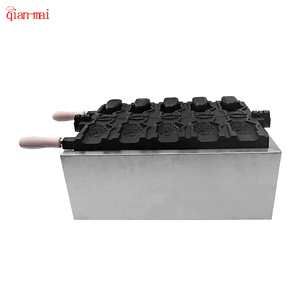 Gaufrier en forme de poisson à bouche ouverte antiadhésif en fonte personnalisé gaufrier Taiyaki à cornet de crème glacée 5 en 1 - Product Image 5