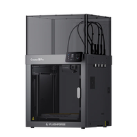 3D-принтер Flashforge Creator 5 110V Pro с 4-мя сменными головками и закрытым корпусом для многоцветной печати |   В 500 раз быстрее, без отходов и перепусков
