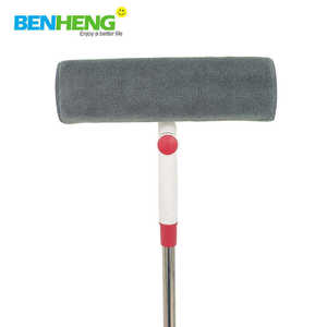 Kit 2 in 1 per la Pulizia di Finestre in Acciaio Inossidabile e Plastica con Asta di Prolunga e Tergivetro a Manico Lungo per <span class=keywords><strong>Vetri</strong></span> Doccia e Pavimenti - Product Image 4