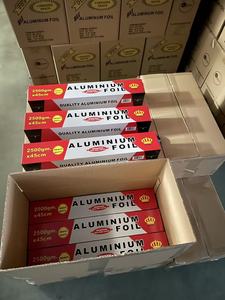 <span class=keywords><strong>Carta</strong></span> <span class=keywords><strong>stagnola</strong></span> standard resistente in alluminio per avvolgere cibi, grigliare, cuocere al forno 30cm*120m - Product Image 6