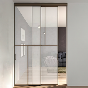 Puerta <span class=keywords><strong>de</strong></span> pasillo <span class=keywords><strong>de</strong></span> aluminio, interior personalizado, puerta corredera <span class=keywords><strong>de</strong></span> cristal moderna, diseños <span class=keywords><strong>para</strong></span> sala <span class=keywords><strong>de</strong></span> estar, <span class=keywords><strong>cortinas</strong></span> <span class=keywords><strong>de</strong></span> lujo <span class=keywords><strong>para</strong></span> <span class=keywords><strong>puertas</strong></span> y ventanas - Product Image 5