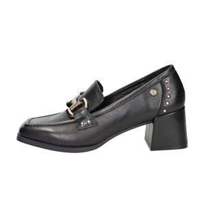 Mocassino con Tacco da Donna Carmela Nero 161941 - Product Image 1