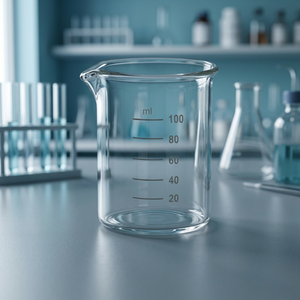 Triviwat P002-31-00-J Borosilicate <b>Glass</b> Beaker <b>500ml</b> with Handle Heat Resistant Transparent Medical Grade - Product Image 1