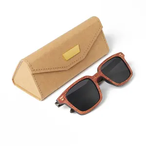 Recycled Wholesale Custom Handmade Sunglasses Kraft Paper Package Case