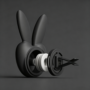 Lovely Rabbit Car Air Vent <b>Perfume</b> AD‑201 Lightweight Car Fragrance Diffuser Clip‑on Car Decor Great Gift For Car Owners - Product Image 4