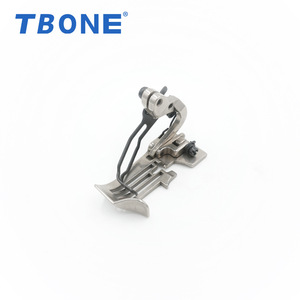 Pie prensatelas de máquina de coser Tbone sincrónica de cinco hilos con placa de aguja y cabezal de aguja - Product Image 2