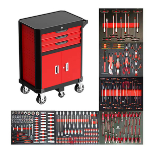 7 <b>Drawers</b> Rolling Tool <b>Chest</b> Cabinet Lockable Metal Tool Trolley Cart for Auto Repair Workshop - Product Image 4
