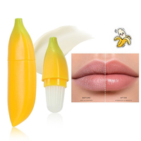 Baume à lèvres en forme de banane, hydratant naturel doux, texture fine, anti-rides, soin des lèvres longue durée, stick hydratant