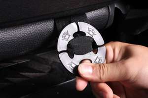 Avtokorona-cubiertas de terciopelo 3D para asientos de coche, Kit Universal de fundas de lino para asientos de invierno, Premium, 2022 - Product Image 5