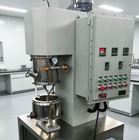 Nouveau mélangeur planétaire double-chaîne de laboratoire 2L avec contrôle automatique et moteur pour agitation de produits chimiques et moulage – Machine intégrée