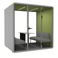 Cabine d'isolation acoustique Mall Call Pod pour bibliothèque, école, bureau, cabine téléphonique privée