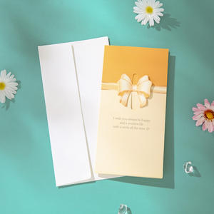 Tarjeta de regalo de vacaciones gracias <span class=keywords><strong>bendición</strong></span> pequeña tarjeta de felicitación de cumpleaños DIY Día de San Valentín creativo gratitud papel de personalización - Product Image 2